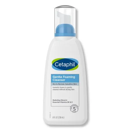 Galderma Laboratories - Cetaphil Foaming Face Wash - 30299388908 - Facial Cleanser Cetaphil Foaming Face Wash Foaming 8 Oz. Pump Bottle Gentle Scent