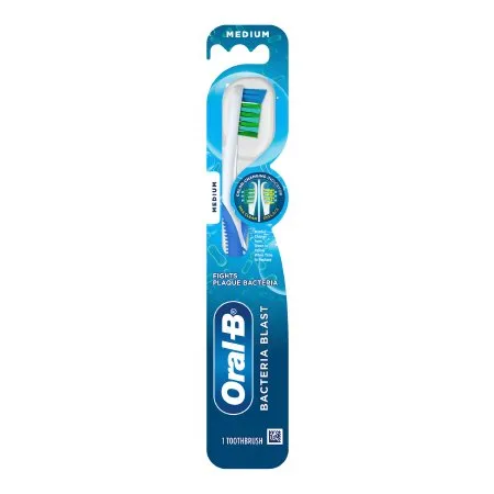 Procter & Gamble - Oral-B Advantage Complete Deep Clean - 30041010640 - Toothbrush Oral-b Advantage Complete Deep Clean Orange / White Age 3 Years And Up Medium