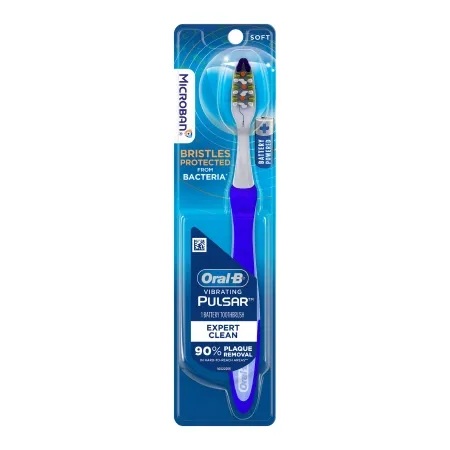 Procter & Gamble - Oral-B Pulsar - 30041666630 - Toothbrush Oral-b Pulsar Blue / White Adult Soft