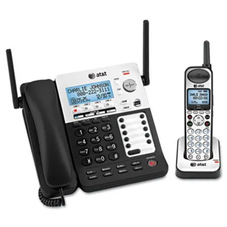 Mckesson - ATT-SB67138 - Sb67138 Dect 6.0 Phone/answering System, 4 Line, 1 Corded/1 Cordless Handset