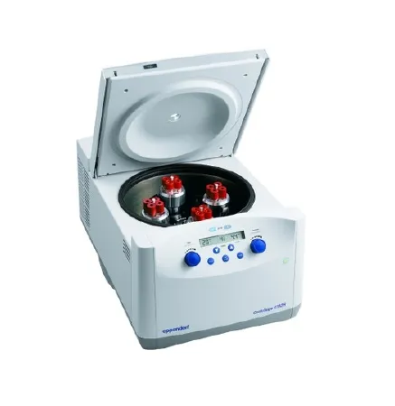 Eppendorf North America - Eppendorf Model 5702R - 022629905 - Refrigerated Benchtop Centrifuge Eppendorf Model 5702r 4 Place Swinging Bucket Rotor Adjustable Speed 100 To 4,400 Rpm (increments Of 100) / 3,000xg Max Rcf