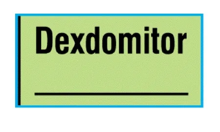 Shamrock Scientific - SAV-924 - Drug Label Shamrock Syringe Label Dexdomitor / _____ Lime Green 1/2 X 500 Inch