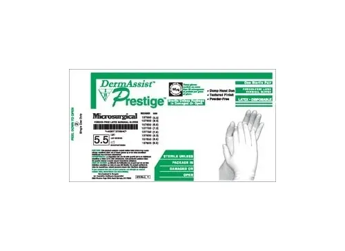 Innovative Healthcare - NitriDerm - 135275 - Innovative  Surgical Glove  Size 7.5 Sterile Nitrile Standard Cuff Length Fully Textured White Chemo Tested