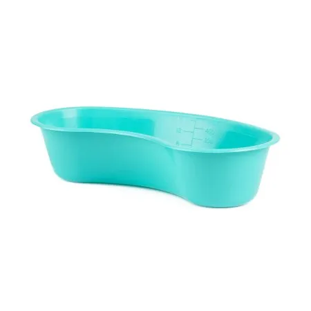 Medegen Medical - H300-07 - Products Emesis Basin Turquoise 500 cc Plastic Single Patient Use