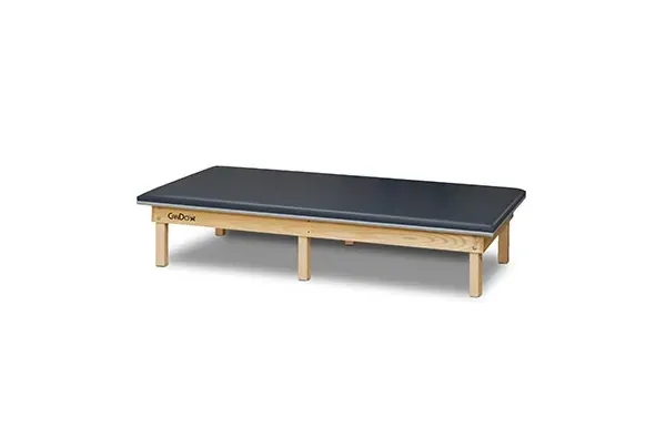 Fabrication Enterprises - CanDo - From: 15-4235 To: 15-4237 -  Upholstered Mat Table, 700 LB Capacity, 4'W x 7'L x 18?H