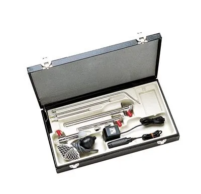 Welch Allyn - 35303 - Set Includes: 32410 Sigmoidoscope, 32820 Sigmoidoscope, 37023 Anoscope, 73210 Light Handle & Cord, 73305 Transformer, 30200 Insufflation Bulb Complete, 07800 Extra Halogen Lamps (2), 30130 Suction Tube, 05391 Case