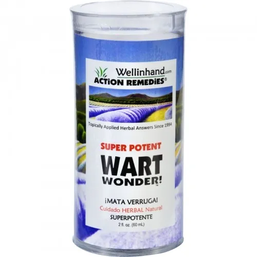 Wellinhand Action Remedies - From: 009551060006 To: 009551970022 - 1573914 Wart Wonder Super Potent 2 fl oz