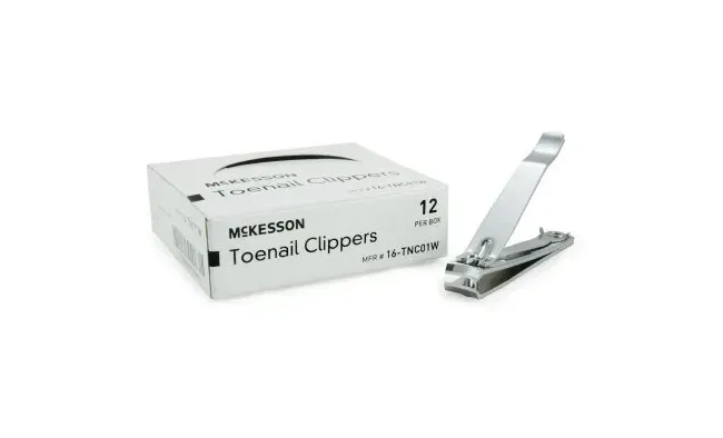 Mckesson - 16-TNC01W - McKesson Medi Pak Toenail Clipper 12/Box
