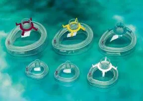 Teleflex - Clear Comfort - 15806 - Anesthesia Mask Clear Comfort Elongated Style Adult Small Hook Ring