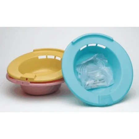 Medegen Medical Products - H990-07 - Sitz Bath Round Turquoise Polypropylene 2000 mL Bag Graduated 500 mL Increments up to 2000 mL