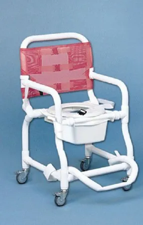 Duralife - 300 - Commode / Shower Chair Duralife Removable Backrest 300 Lbs. Weight Capacity