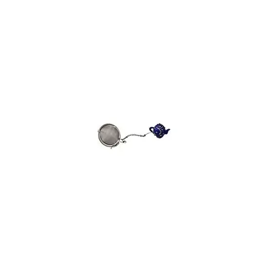 208700 - Tea Infuser -  Mesh Ball, with Celestial Teapot Weight, Stainless Steel