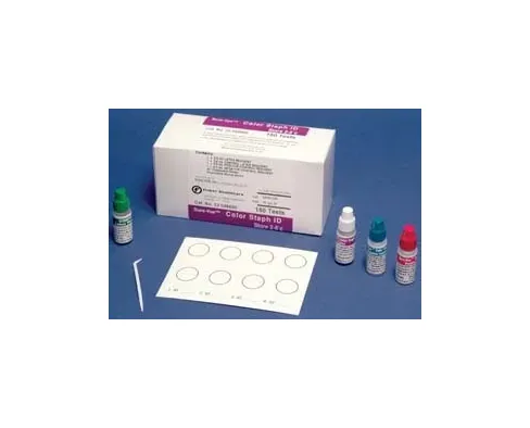 Fisher Scientific - Sure-Vue Color Staph ID - 23046500 - Other Infectious Disease Test Kit Sure-vue Color Staph Id Staphylococcus Aureus 150 Tests Clia Non-waived