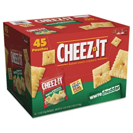 Sunshine - KEB-10892 - Cheez-it Crackers, 1.5 Oz Bag, White Cheddar, 45/carton