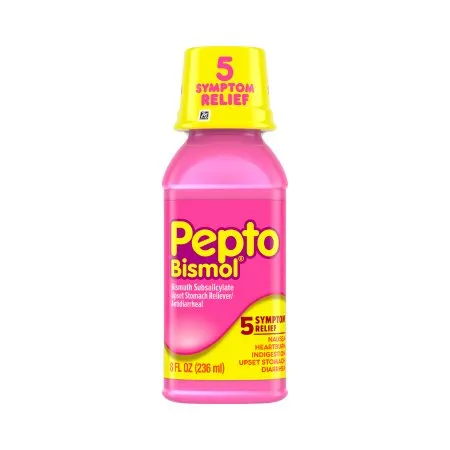 Procter & Gamble - Pepto Bismol - 37000003202 - Anti-Diarrheal Pepto Bismol 262 mg Strength Liquid 8 oz.