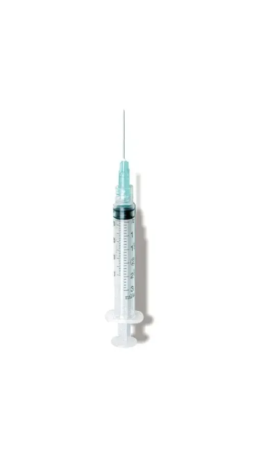Exel - 26101 - Syringe & Needle, Luer Lock, 23G