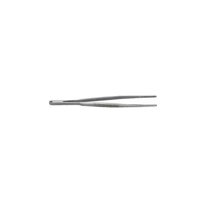 Graham-Field - Grafco - 2744 - Dressing Forceps Grafco 5 Inch Length Stainless Steel NonSterile NonLocking Thumb Handle Straight Serrated Tips