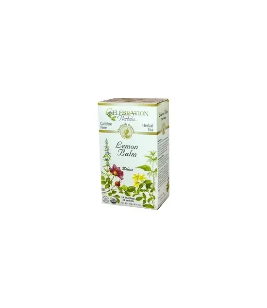 Celebration Herbals - 275157 - Lemon Balm Herb Tea Organic