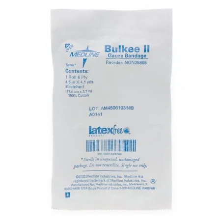 Medline - NON25865 - Bulkee II Sterile Stretched Gauze Bandage