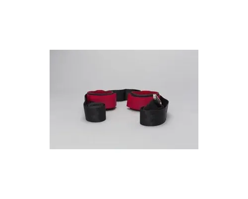 TIDI Products - 2797 - Posey Stretcher Connected Ankle Cuff Twice-as-Tough Neoprene Red -US Only-