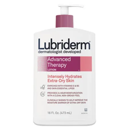 Lubriderm - PFI-48322EA - Advanced Therapy Moisturizing Hand/body Lotion, 16 Oz Pump Bottle
