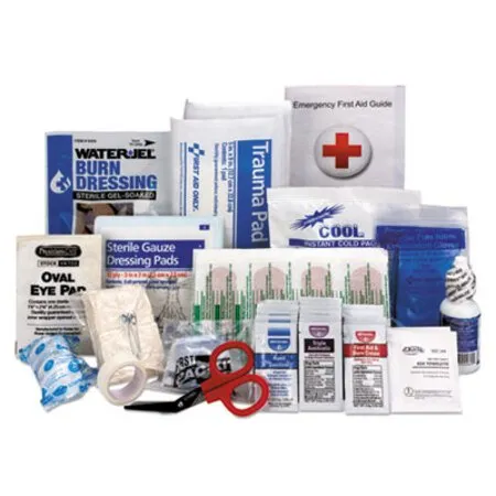 First Aid Only - FAO-90583 - Ansi 2015 Compliant First Aid Kit Refill, Class A, 25 People, 89 Pieces