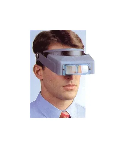 Alimed - OptiVISOR - 2970018253 - Magnifier Optivisor Headband Headband 1.5x Magnification