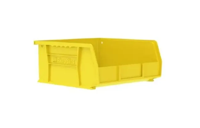Akro-Mils - Akrobins - 30235YELLO - Storage Bin Akrobins Yellow Plastic 5 X 10-7/8 X 11 Inch