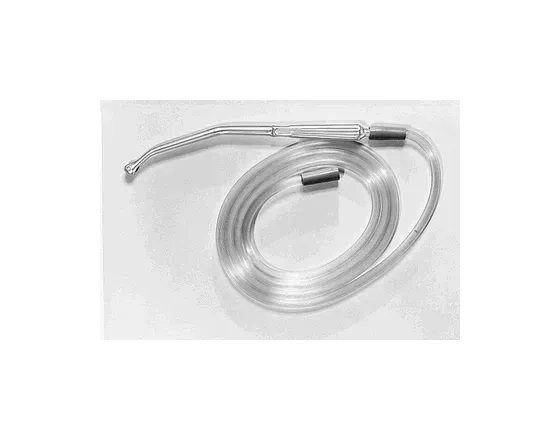 Busse Hospital Disp - 305 - Bulb Suction Tip, No Vent, 10 ft Non-Conductive Connecting Tube, 20/cs