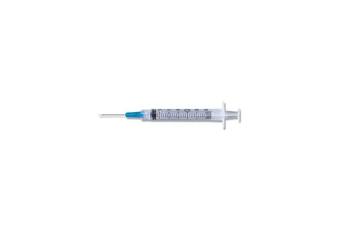 BD Becton Dickinson - 309582 - Syringe/ Needle Combination, 3mL, Luer-Lok&#153; Tip, 25G x 1&frac12;", 100/bx, 8 bx/cs (Continental US Only)