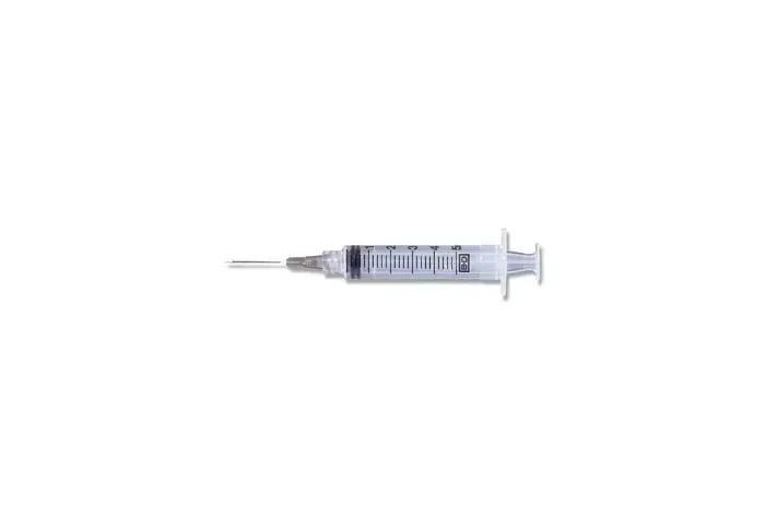 BD Becton Dickinson - 309632 - Syringe/Needle Combination, 5mL, Luer-Lok&#153; Tip, 21G x 1", 100/bx, 4 bx/cs (36 cs/plt) (Continental US Only)