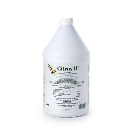 Beaumont Products - Citrus II - 633712928 -   Surface Disinfectant Cleaner Quaternary Based Manual Pour Liquid 1 gal. Jug Citrus Scent NonSterile