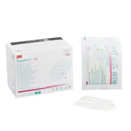 3M - From: 1633 To: 1635  Tegaderm I.V. Dressing  Tegaderm Adhesive / Film 2 3/4 X 3 1/4 Inch Sterile