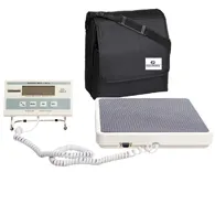 Health O Meter Professional - 349KLX-Kit - Medical Remote Weight Scale and Carrying Case
