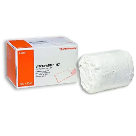 Smith & Nephew - Viscopaste PB7 - From: 4956 To: 4956 -  Zinc Impregnated Dressing  Roll 3 Inch X 10 Yard Sterile