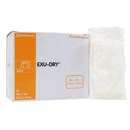 Smith & Nephew - 5999004120 - Wound Dressing, 4" x 6", Full Absorbency, 10/bx, 12bx/cs (US Only)