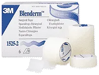 3M - From: 1525-1 To: 1538-3  BlendermWaterproof Medical Tape  Blenderm Transparent 1 Inch X 5 Yard Plastic NonSterile