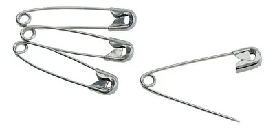 Graham Field Health Products - 3039-3 C - Graham Field Safety Pin Number 3 Nickel Plated Steel