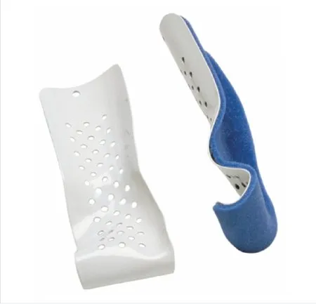 Djo - Procare - 79-72125 - Colles' Wrist Splint Procare Padded Aluminum / Foam Right Hand Blue / White Medium