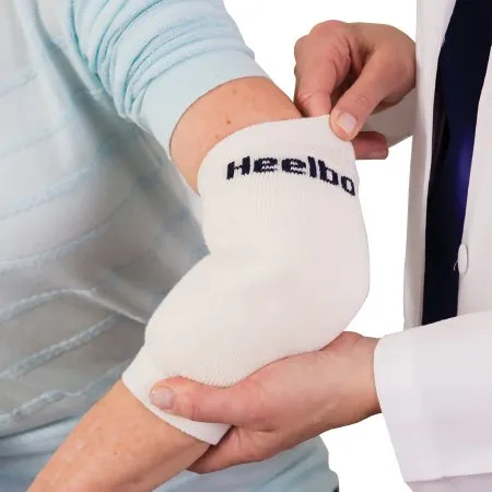 Mabis Healthcare - HEELBO - 12039 -  Heel / Elbow Protection Sleeve Heelbo Large White