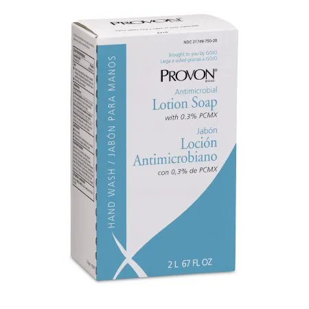GOJO Industries - PROVON - 2218-04 - Antimicrobial Soap PROVON Liquid 2 000 mL Dispenser Refill Bag Citrus Scent