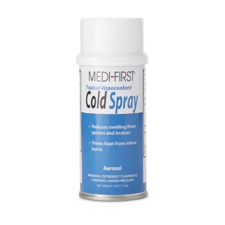 Medique Products - Medi-First Cold Spray - 23017 - Skin Refrigerant Medi-First Cold Spray Isobutane / Propane Spray 4 oz.