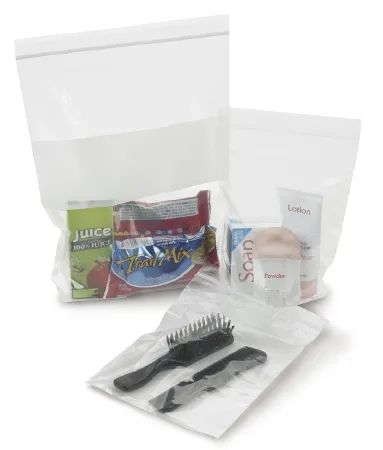 Medegen Medical Products - Z2.1212 - Reclosable Bag 12 X 12 Inch Plastic Clear Zipper Closure