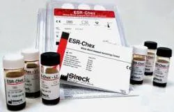 Streck Laboratories - ESR-Chex - 214102 - Hematology Control ESR-Chex Erythrocyte Sedimentation Rate (ESR) 2 Levels 2 X 9 mL