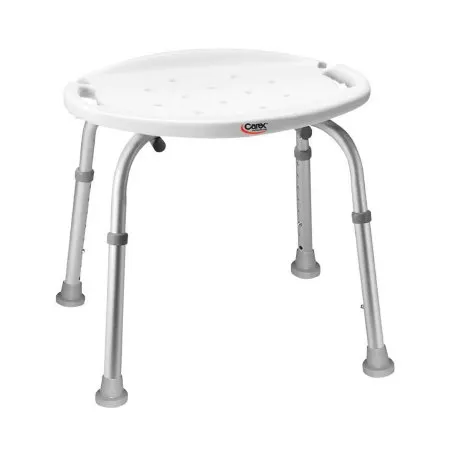 Apex-Carex - Carex - FGB65000 0000 - Bath Bench Carex Without Arms Aluminum Frame Without Backrest 20 Inch Seat Width 350 lbs. Weight Capacity