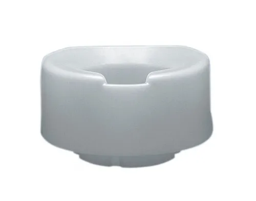 Fabrication Enterprises - From: 43-2500 To: 43-2522 - Contoured elevated toilet seat, standard with slip in bracket, 2 inch