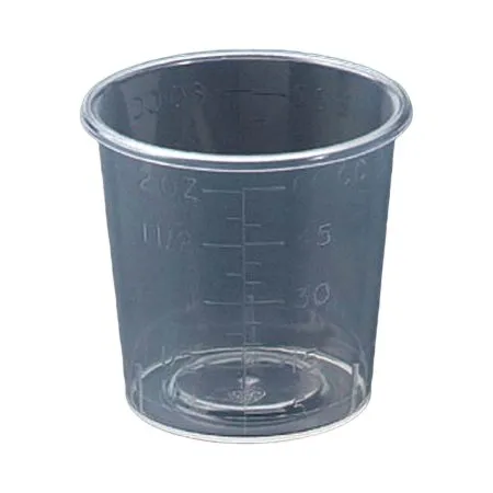 Sklar - 96-7027 - Graduated Medicine Cup Sklar 2 oz. Clear Plastic Disposable