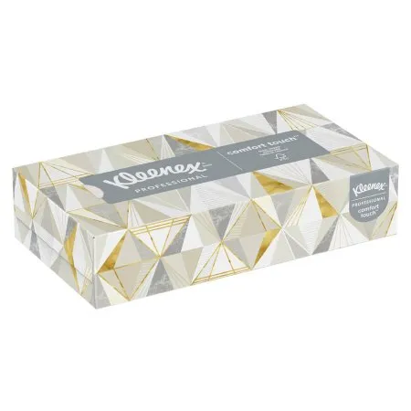 Kimberly Clark - Kleenex - 03076 -   Facial Tissue White 8 2/5 X 8 3/5 Inch 125 Count