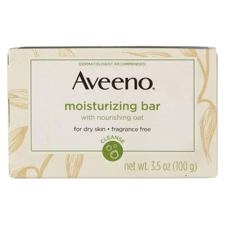 J&J - Aveeno - 38137003623 - Soap Aveeno Bar 3.5 oz. Individually Wrapped Unscented