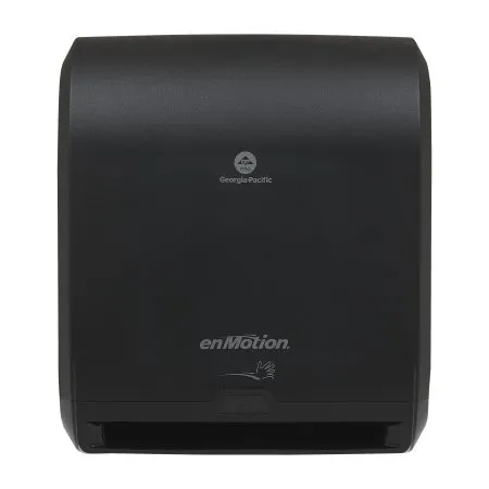 Georgia Pacific - enMotion - 59462A - Paper Towel Dispenser Enmotion Black Plastic Touch Free 1 Roll Wall Mount